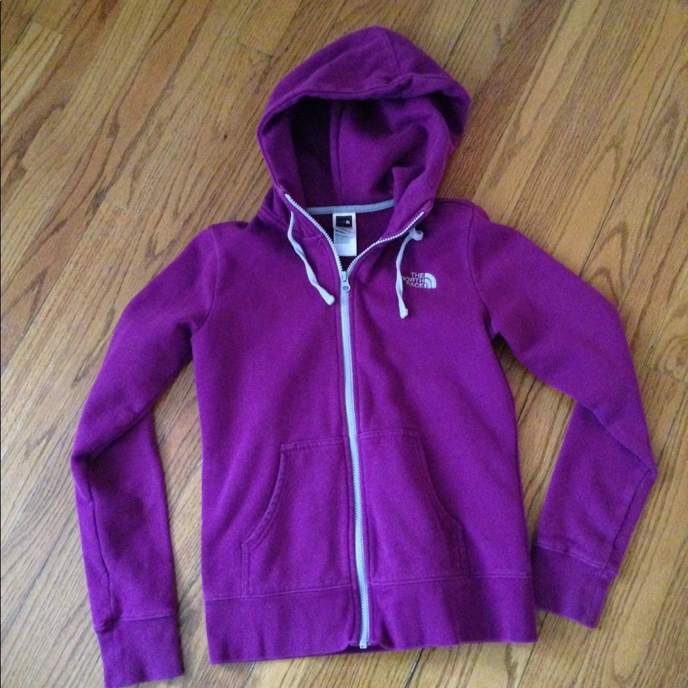 Thick North Face hoodie